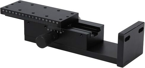 Manual Linear Positioning Stage, Dovetail Linear Stage Z Axis Manual Fine Tune Platform for Precision Applications 40x90mm in Kuwait