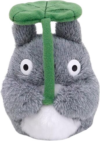 Studio Ghibli - My Neighbor Totoro - 5" Totoro with Leaf Beanbag Plush in Saudi Arabia