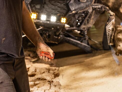 SuperATV 4500 lb. Ready-Fit Winch for 2020+ Polaris General XP 1000 | 266.1 Gear Ratio | 3/16 Inch Steel | Plug-and-Play Installation in Kuwait