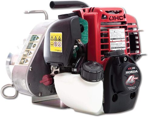 ونش محمول يعمل بالغاز ونش كابستان - 1,550 رطل. قدرة السحب، محرك 1.34 Hon da GX-35، PCW3000 مع حقيبة نقل مصبوبة in Kuwait