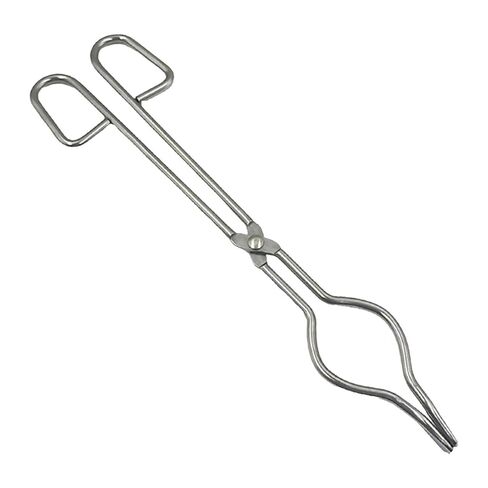 predolo Crucible Tongs Stainless Steel Plier Holder Nonslip Jaw Melting Furnace Tool Suitable for Experiments Jewelry Making Metalworking, 29cm in Kuwait