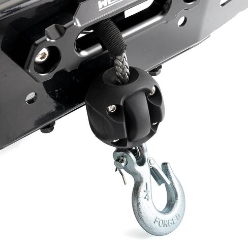 WeiSen 4500lb Electric Winch Kit with Winch Mount and Rocker Switch Compatible with Polaris RZR XP 1000 2024-2025, with Synthetic Rope Hawse Fairlead Hook and Stopper in Kuwait