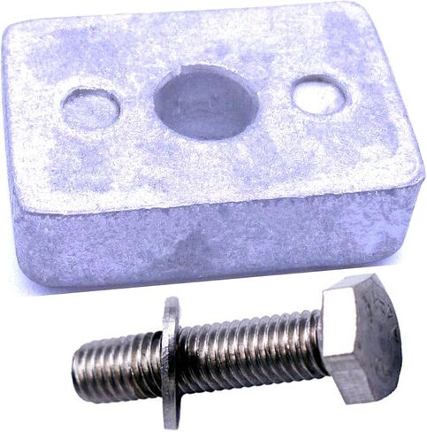 SouthMarine Boat Motor 97-875208 Lower Unit Gearbox Anode for Mercury Mariner 8HP 9.9HP 15HP 20HP / 5041015 05041015 for Evinrude Johnson OMC Outboard Engine in Kuwait