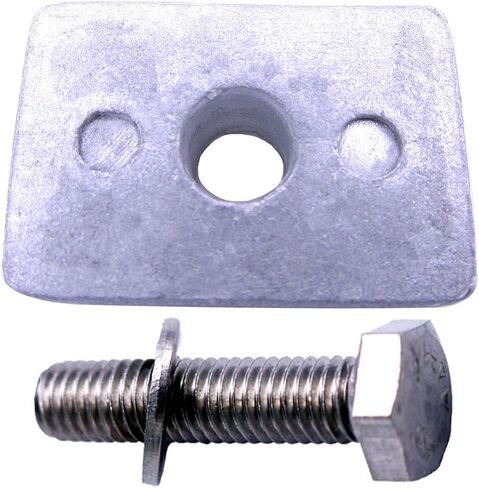 SouthMarine Boat Motor 97-875208 Lower Unit Gearbox Anode for Mercury Mariner 8HP 9.9HP 15HP 20HP / 5041015 05041015 for Evinrude Johnson OMC Outboard Engine in Kuwait