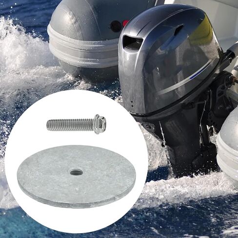 97-76214Q5 أنود تبويب محرك القارب مع مسمار، بديل لمحركات الأقراص Mercruiser Alpha 1 Gen 2 & Bravo 1 2 3 X XR XZ، يستبدل 76214Q5 97-762145 76214 in Kuwait