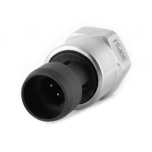 Pressure Transducer Sender Sensor for Oil Fuel Air Water,1/8" NPT Thread Stainless Steel (30 PSI) in Kuwait