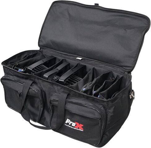 ProX XB-CP46 MANO Large Utility Carry Bag with Dividers for Cables LED Lighting Tools Microphones DJ Accessories Organizer Travel Storage Bag in Saudi Arabia