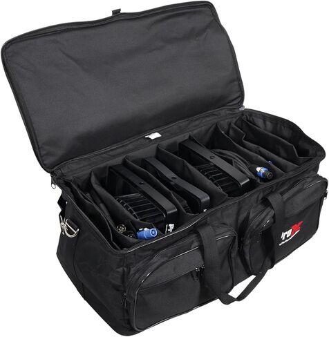 ProX XB-CP46 MANO Large Utility Carry Bag with Dividers for Cables LED Lighting Tools Microphones DJ Accessories Organizer Travel Storage Bag in Saudi Arabia