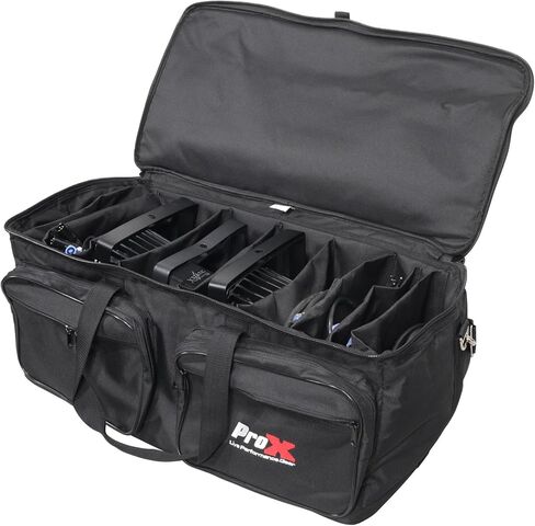 ProX XB-CP46 MANO Large Utility Carry Bag with Dividers for Cables LED Lighting Tools Microphones DJ Accessories Organizer Travel Storage Bag in Saudi Arabia