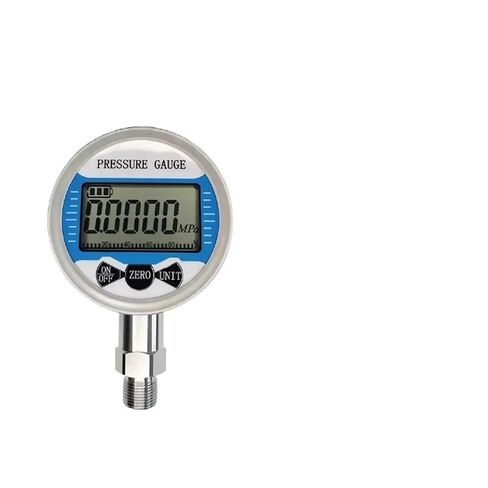 1pcs SS304 5-Digit Display LCD Digital Pressure Gauge 100psi Digital Manometer Pressure Gauge(G1-2 Thread,0-1.6Mpa) in Saudi Arabia