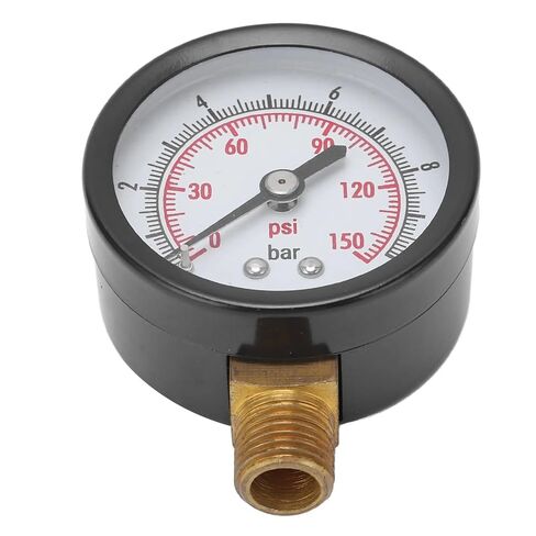 1 قطعة قياس الضغط مقياس الضغط العمودي قياس مراقبة السائل 0 ‑ 10 بار 0 ‑ 150 Psi اتصال G1/4in in Kuwait