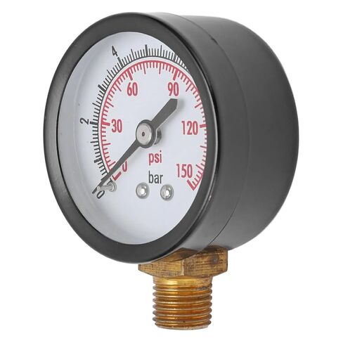 1 قطعة قياس الضغط مقياس الضغط العمودي قياس مراقبة السائل 0 ‑ 10 بار 0 ‑ 150 Psi اتصال G1/4in in Kuwait