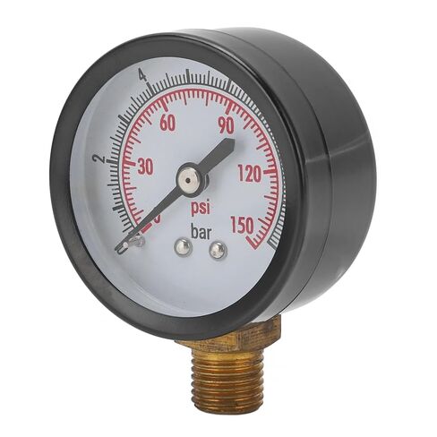1 قطعة قياس الضغط مقياس الضغط العمودي قياس مراقبة السائل 0 ‑ 10 بار 0 ‑ 150 Psi اتصال G1/4in in Kuwait