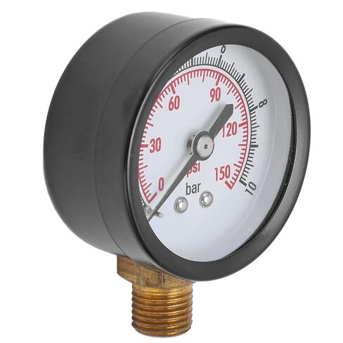 1 قطعة قياس الضغط مقياس الضغط العمودي قياس مراقبة السائل 0 ‑ 10 بار 0 ‑ 150 Psi اتصال G1/4in in Kuwait