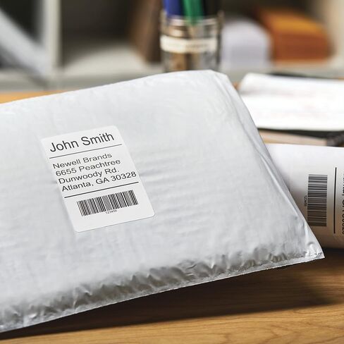 DYMO LW Shipping Labels for LabelWriter Label Printers, White, (2-5/16 x 4)-Inch, 1 roll of 250 (1763982) in Kuwait