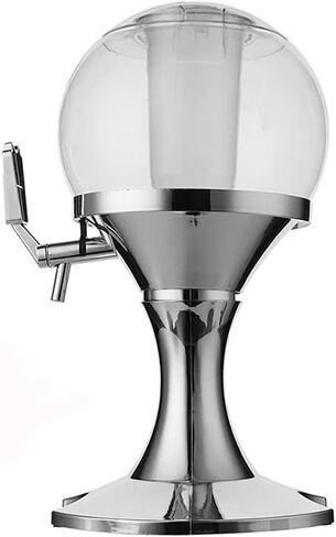 3.5 Liters Beer Dispenser Tower Bottle Party Wine Beer Water Juice Beverage Tabletops Home Bar Drinking Container Pourer in Kuwait