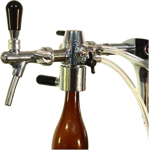 No-foam Beer Bottle Filling & Adjustable Beer Tap Professional Bottle Filler 2 In 1 Dispensing For Glass Bottle Bar Homebrewing in Kuwait