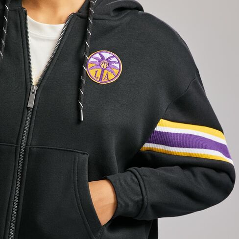 سترة GAME 7 X WNBA النسائية المرخصة رسميًا ذات القلنسوة والسحاب الكامل in Kuwait