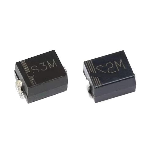 100PCS S2M S3M SMB DO-214AC DO-214AA 2A 3A 1000V SMD Diode Rectifier RL207 1N5408 in Kuwait