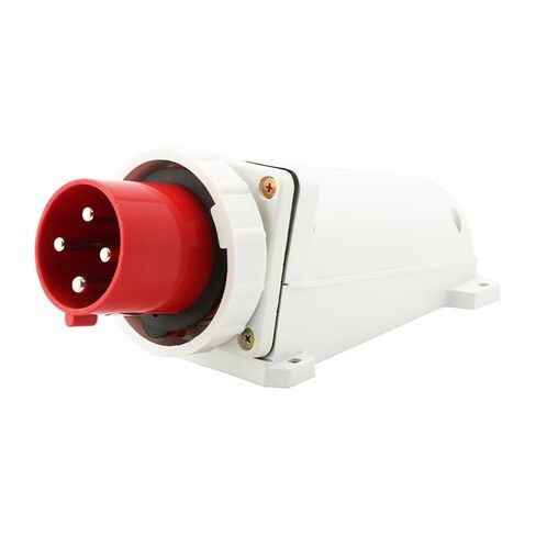 FNP1-633 High Current 63A Three-core IP67 Waterproof Refrigerated Container Surface-Mounted Industrial Connector Socket | 4-core63Asurface-mountedplug634 in Kuwait