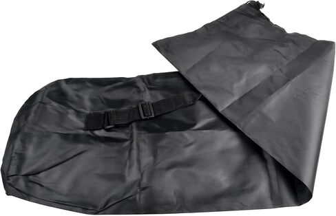 Nylon Skateboard Carry Bag with Adjustable Strap for Kick Skate, Scooter, and Longboard Storage, Fits Boards 88x30cm, 110x35cm, 120x38cm, Black in Kuwait