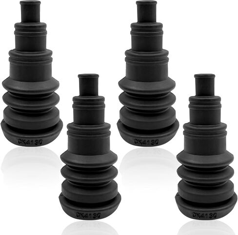 4 Pcs Universal Firewall Boot Quick And Easy Grommet Compatible with Any Vehicle Firewall Grommet Kit Can Accommodate 3/8 Inch to 1 Inch Wire Bundles in Saudi Arabia