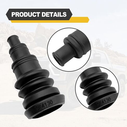 4 Pcs Universal Firewall Boot Quick And Easy Grommet Compatible with Any Vehicle Firewall Grommet Kit Can Accommodate 3/8 Inch to 1 Inch Wire Bundles in Saudi Arabia