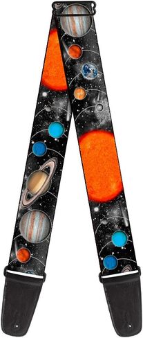 Buckle-Down Guitar Strap Solar System Sun Planets Stars 2 Inches Wide in Saudi Arabia