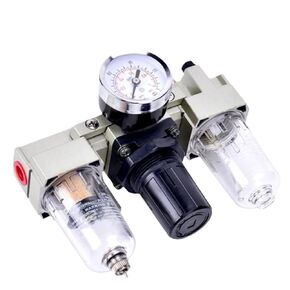1pcs AC2000-02/AC3000-03 Pneumatic Air Processor 3-in-1 Compressor Filter, Regulator, Relief Valve & Oil Separator(AC3000-03,Copper Filter) in Kuwait