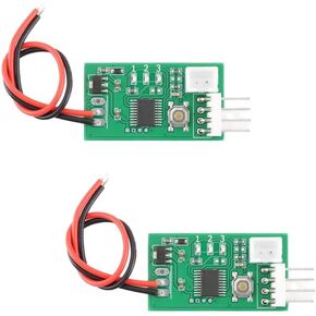 2 قطعة PWM مروحة وحدة التحكم في درجة الحرارة 1-قناة DC12V PWM أربعة أسلاك وحدة التحكم في سرعة المروحة PC مراوح التبريد الأخضر PCB in Kuwait