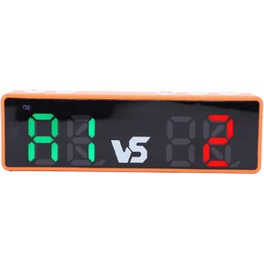 GOWENIC Mini Digital Scoreboard, 4 Digits Bright LED Screen,Touch Screen,Loud Buzzer for Game Score Keeping,Rechargeable Portable Electronic Score Keeper for Tabletop Basketball Volleyball in Kuwait