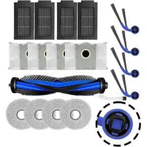for Ecovacs for Deebot N50 Pro for Omni Replacement Parts Kit with Main Brush, Filters, Mop Pads, Dust Bags, Side Brushes for Robot Vacuum in Saudi Arabia