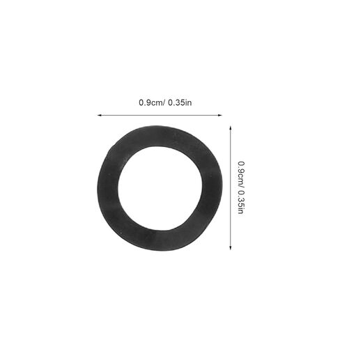 SHINEOFI 1000 قطعة معدنية سوداء متموجة زنبركية 6 مم Id X 9 مم Od X 0.2 مم سمك ضغط غسالة لمسامير محامل المحرك ووصلات الدائرة in Kuwait