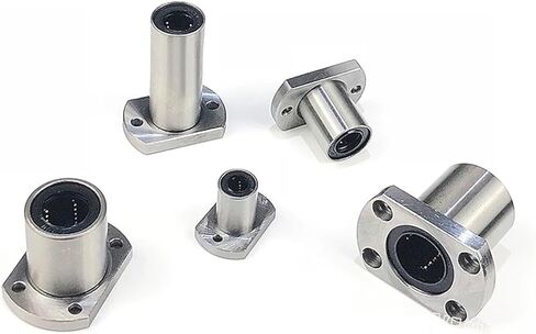 4pcs Double Cut Edge Type Linear Bearing LMH6UU LMH8UU LMH10UU LMH12UU LMH13UU LMH16UU 20 25 30UU(4 Holes LMH13UU) in Saudi Arabia