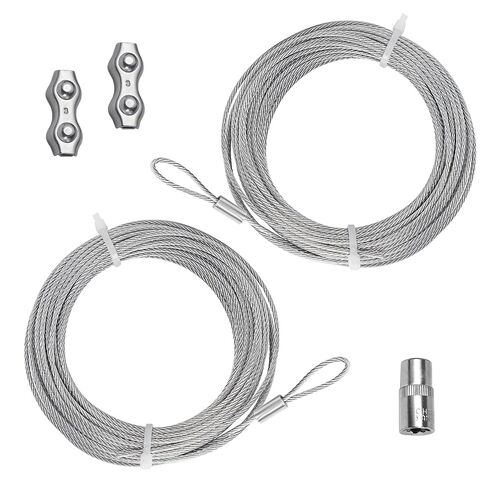 2 Pack FJ7595-1 Universal Lock Latch Release Cable and Clamp Kit Fits for BendPak and Rotary 2 Post Lift Replace FJ7595-1 5595113 5595517 in Kuwait