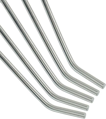 Hitefu 100 Pcs 4 Inch Stainless Steel Pegboard Hooks for Hanging, Shelving Display Hooks,Peg Wall Hooks for Garage, Storage & Organizer in Kuwait