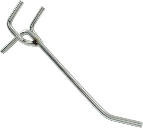 Hitefu 100 Pcs 4 Inch Stainless Steel Pegboard Hooks for Hanging, Shelving Display Hooks,Peg Wall Hooks for Garage, Storage & Organizer in Kuwait