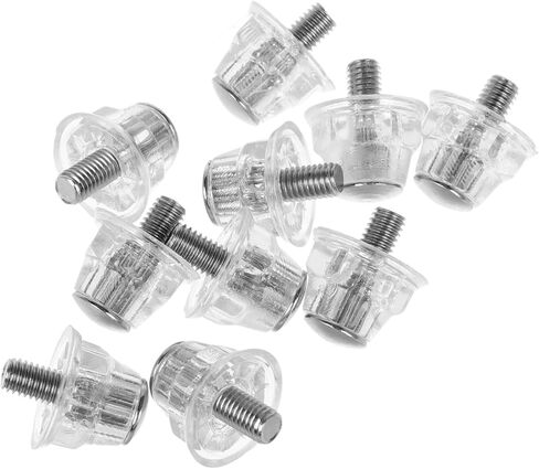 Homoyoyo 10pcs Robust Metal Studs for Soccer Shoes Slip Track Spikes Threads Outdoor Running in Saudi Arabia