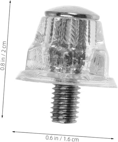 Homoyoyo 10pcs Robust Metal Studs for Soccer Shoes Slip Track Spikes Threads Outdoor Running in Saudi Arabia