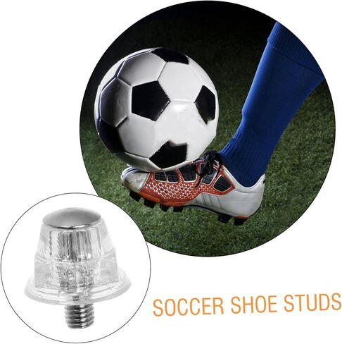 Homoyoyo 10pcs Robust Metal Studs for Soccer Shoes Slip Track Spikes Threads Outdoor Running in Saudi Arabia