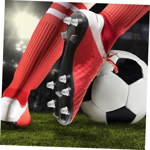 Homoyoyo 10pcs Robust Metal Studs for Soccer Shoes Slip Track Spikes Threads Outdoor Running in Saudi Arabia