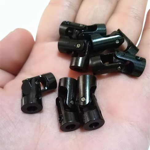 1PCS Motor Coupling D11mm x L22mm Universal Joint Coupling 5mm to 5mm, Used in Various Model Cars and Boats, Black Motor Connector Coupler in Saudi Arabia