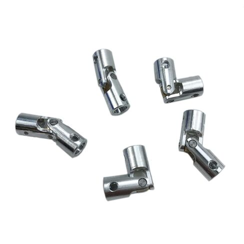1 PCS Universal Steering Shaft, D7.4mm x L23.7mm Universal Joint 61903 Coupling 4mm to 4mm, Coupling Gear Toy Accessories Joint Shaft Coupling in Saudi Arabia