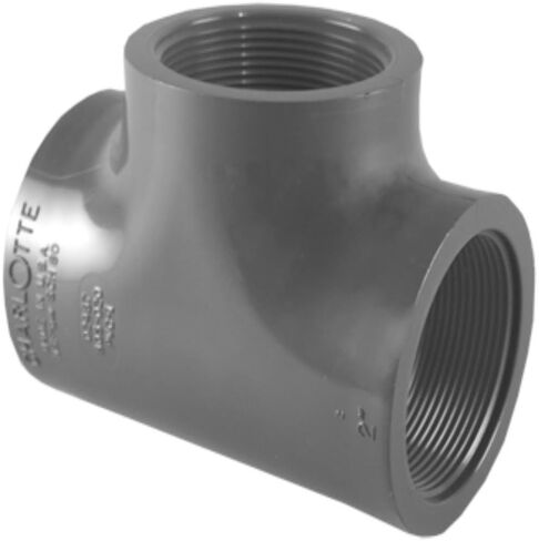 CHARLOTTE PIPE & FOUNDRY PVC 08402 1400HA 1" PVC SCH80 TxTxT Tee in Saudi Arabia