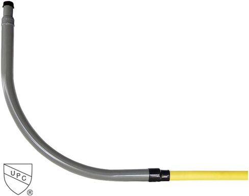HOME-FLEX IPS Poly to MIP Underground Meter Riser Bent (1) in Saudi Arabia