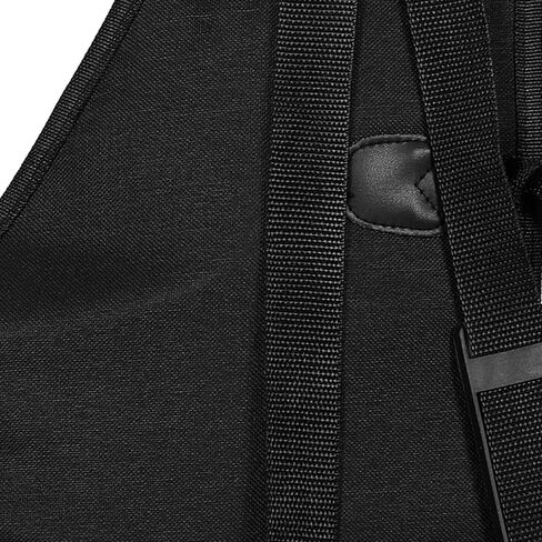 YARNOW Waterproof Alto Saxophone Bag Double Backpack Universal Saxophone Case with Shockproof Padding for Musical Instrument Storage and Travel (black) in Saudi Arabia