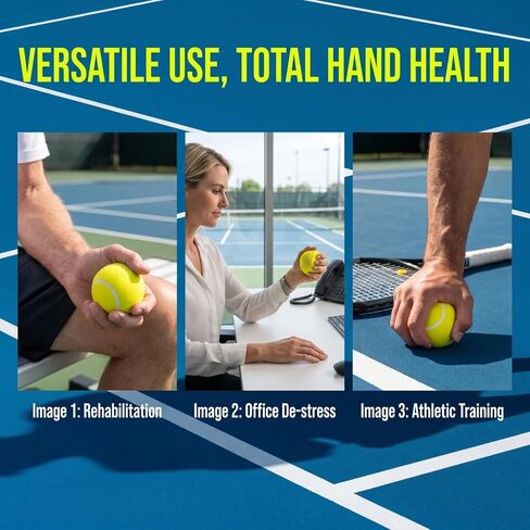 NOLITOY Stress Balls for Adults: 2 Pack Hand Therapy Set, Grip Strengthener for Hand Exercise, Wrist and Finger Rehabilitation, Soft Foam Squeeze Tool for Physical Therapy in Saudi Arabia