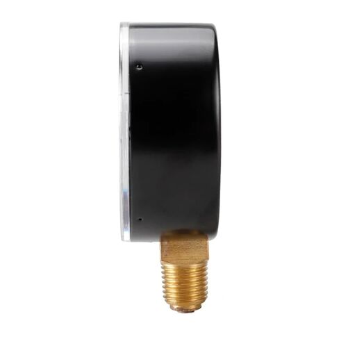 1pc Pressure Gauge Stainless Steel+Copper 1/4 NPT Thread Water Pressure Meter 60mm 0-10 bar for Air Water Oil in Saudi Arabia