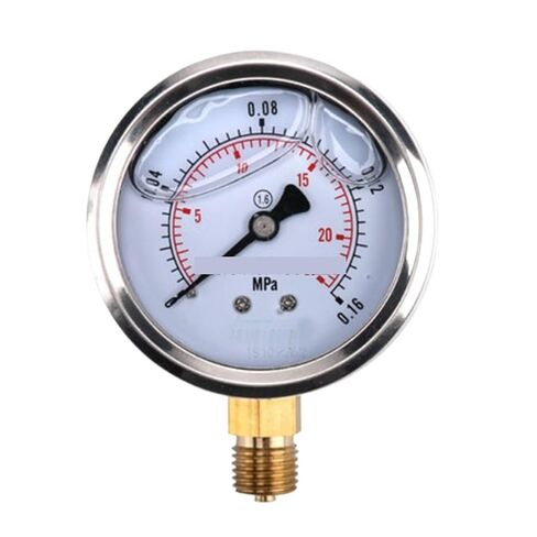0-1.6Mpa/2.5Mpa/4Mpa/6Mpa/10Mpa /16Mpa/25Mpa/40Mpa/60Mpa Radial Pressure Gauge Water Pressure Shockproof Oil Pressure Gauge(0-2.5Mpa) in Kuwait