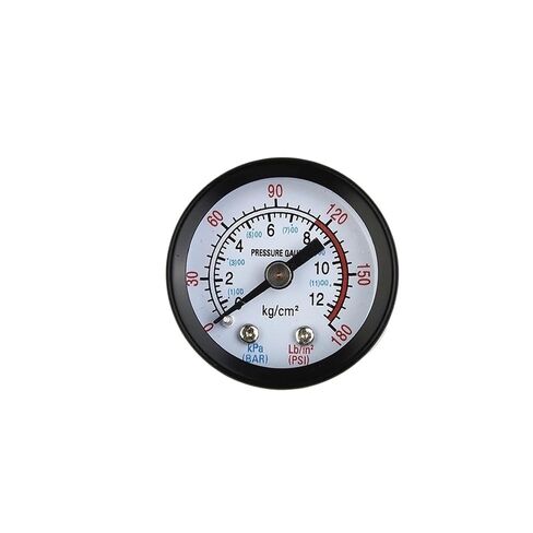 ضاغط الهواء هوائي قياس الضغط الهيدروليكي 0-12Bar / 0-180PSI مقياس الضغط مضخة هواء عرض مقياس لضاغط الهواء in Kuwait
